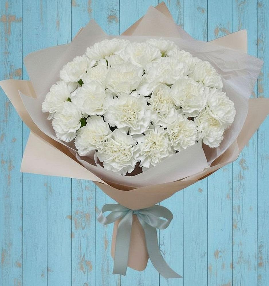 Букет цветов из: Гвоздики в Кыштовке