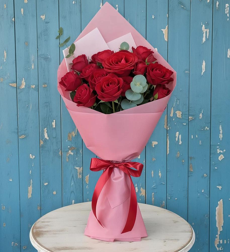 Букет цветов из: Розы в Кыштовке