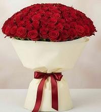 Букет 101 Красная роза Милано #REPLACE_PRED# Кыштовке