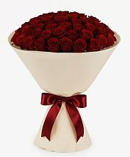 Букет 101 Бордовая роза Блэк Бакарра #REPLACE_PRED# Кыштовке