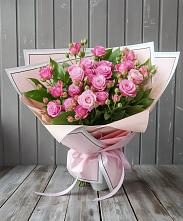 Букет Розовый кустик #REPLACE_PRED# Кыштовке
