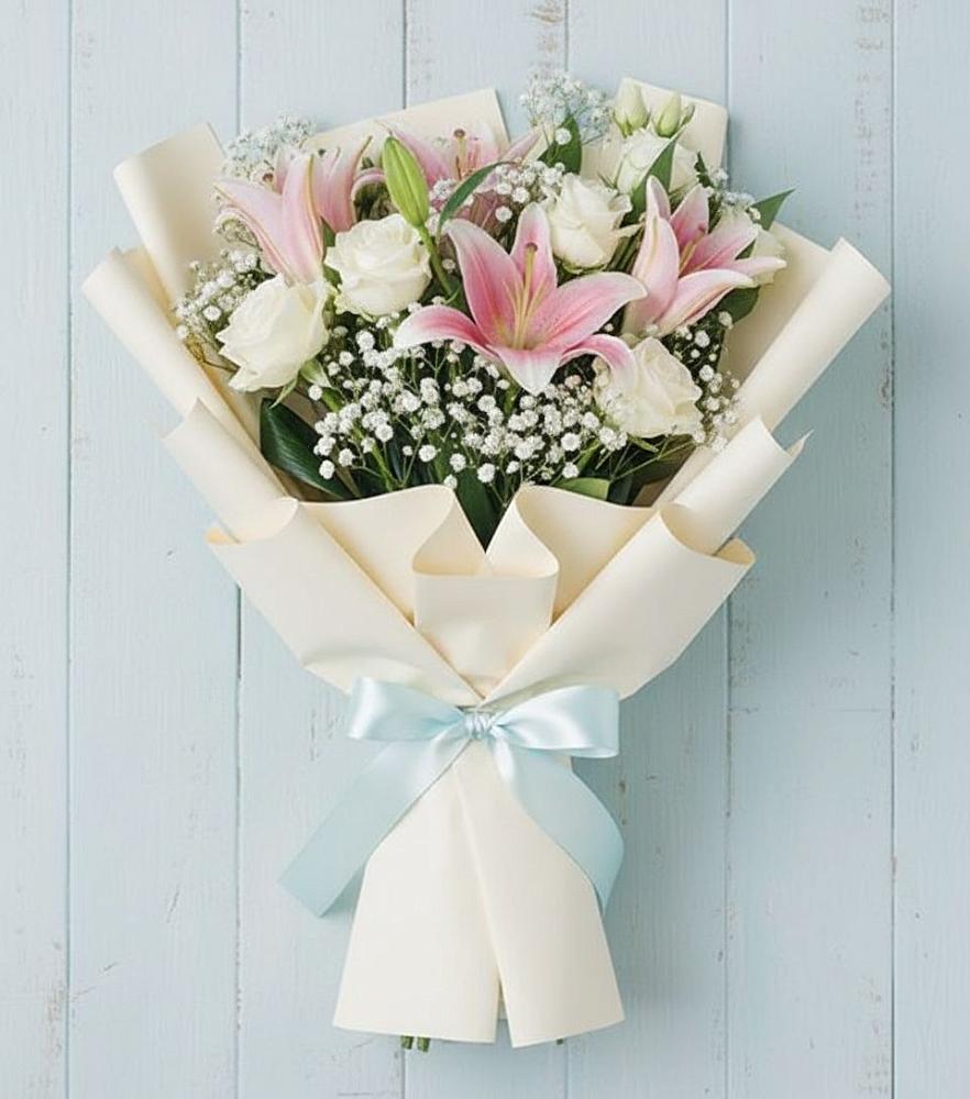 Букет цветов из: Лилии в Кыштовке