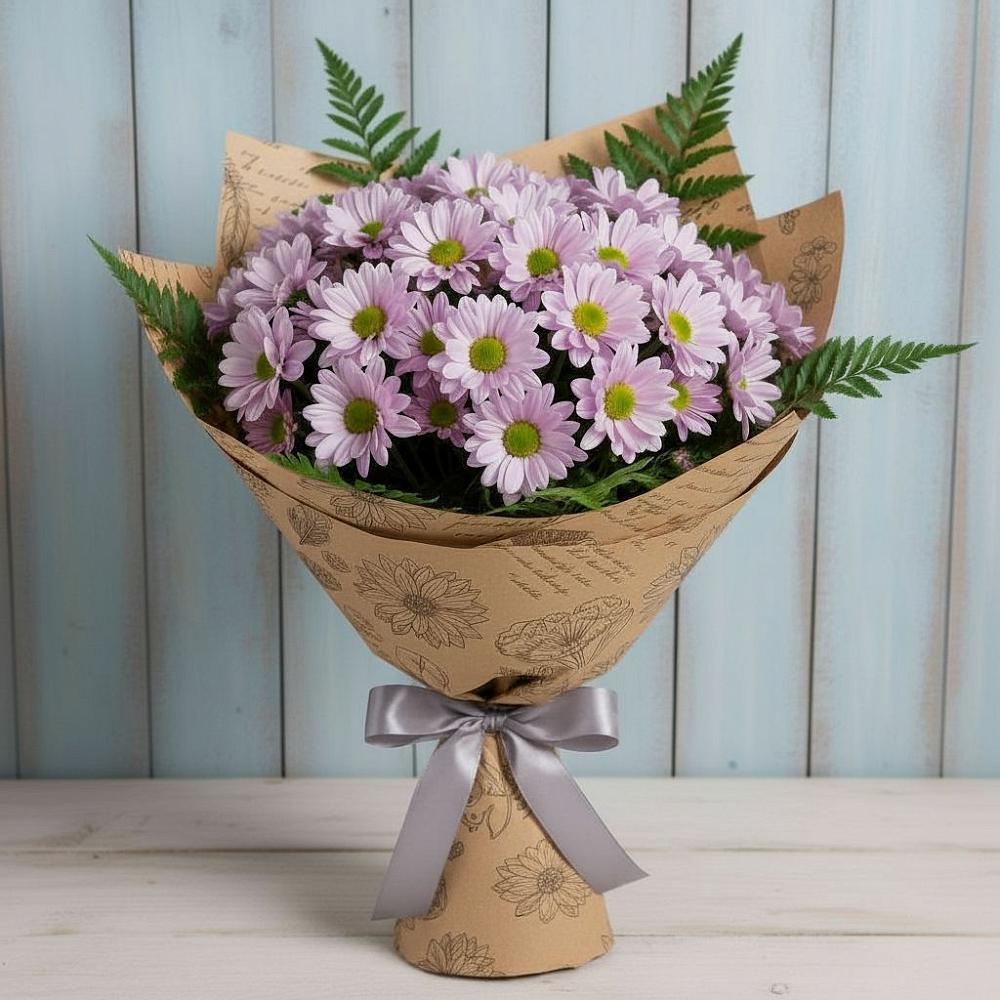 Букет цветов из: Хризантемы в Кыштовке
