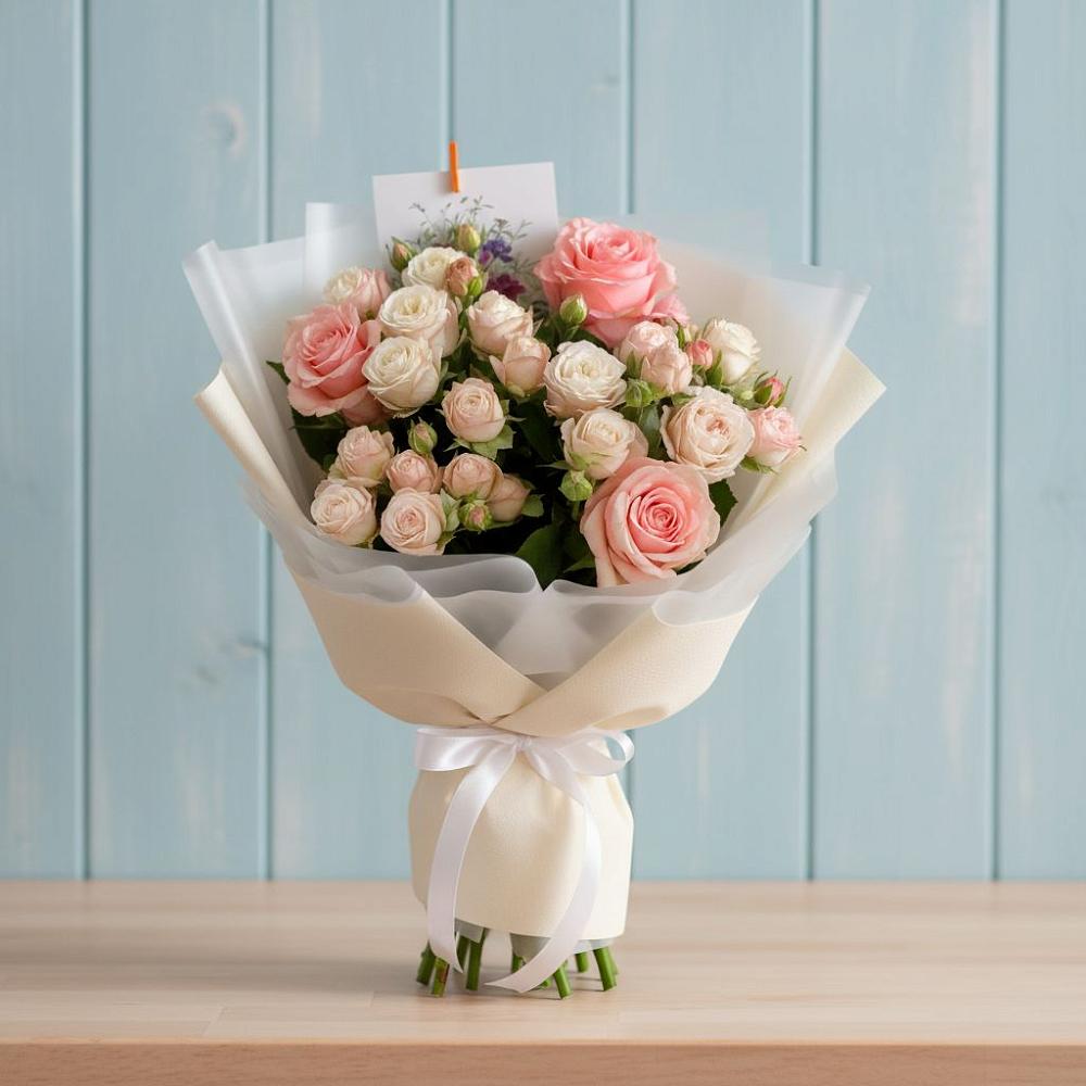 Букет цветов из: Розы в Кыштовке