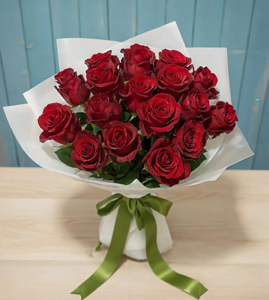 Букет Красные розы в Кыштовке