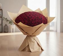Букет 101 Красная роза в Кыштовке