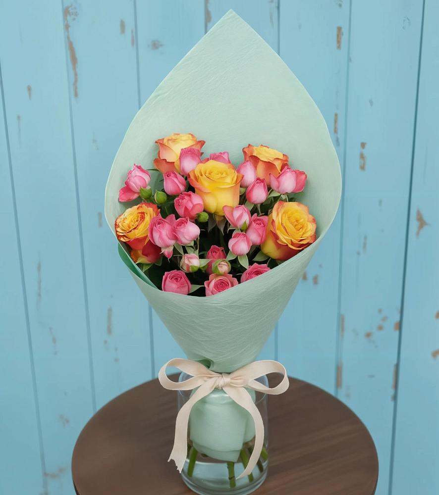 Букет цветов из: Розы в Кыштовке