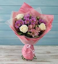 Букет цветов из:  Герберы в Кыштовке