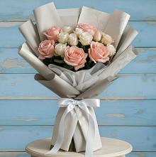 Букет цветов из:  Розы #REPLACE_PRED# Кыштовке