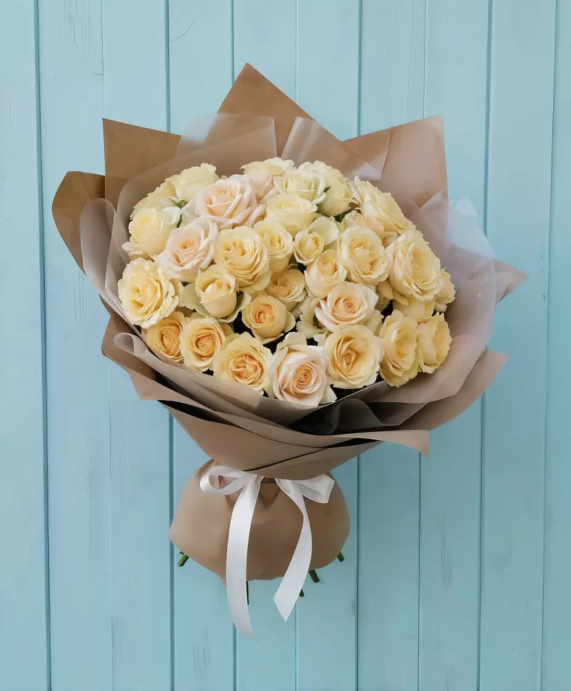 Букет Кремовое облако в Кыштовке