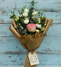 Букет цветов из:  Розы и Лизиантусы #REPLACE_PRED# Кыштовке